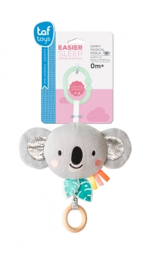 Музикална мека играчка, Taf Toys, Кими, 35 х 21 х 7 см