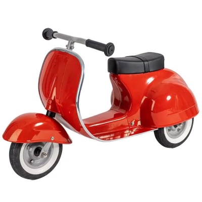 Балансиращ скутер, Ambosstoys, Червен, 77 x 29 x 43 см