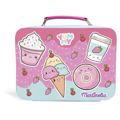 Козметичен комплект в куфарче, Martinelia, Yummy, 30 части