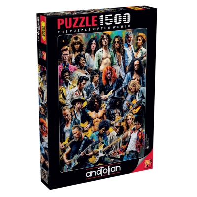 Пъзел, Anatolian, Рок звезди, 1500 части