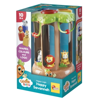Образователна игра с форми, Lisciani, Carotina, Савана