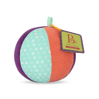 Мека сензорна топка, Battat, 15 x 15 см