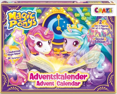 Коледен адвент каленадар, Craze, Магически понита, 24 части