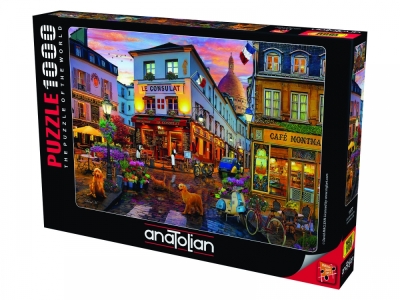 Пъзел, Anatolian, Кафе Монмартър, 1000 части