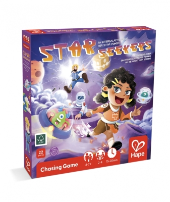 Настолна игра, Hape, Междугалактическа надпревара за звездна сила, 22 части