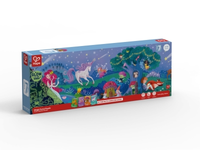 Пъзел, Hape, Магическа гора, Свети на тъмно, 200 части