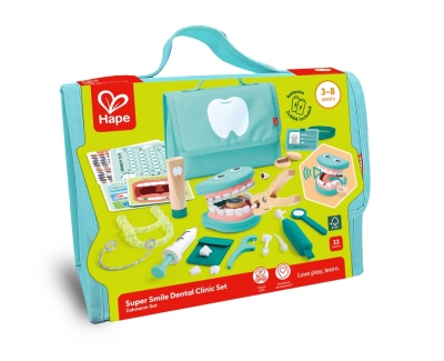Игрален комплект, Hape, Зъболекар, 33 части