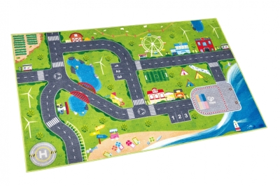 Килимче за игра, Hape, Светът на влаковете