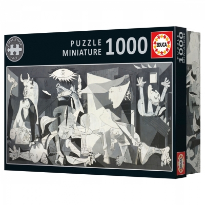 Пъзел, Educa, Пабло Пикасо, Герника, Миниатюра, 1000 части