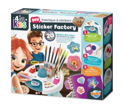 Творчески комплект, Buki France, Фабрика за стикери