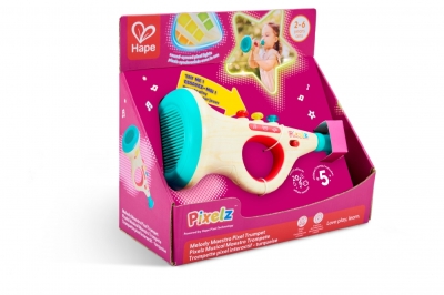 Интерактивна играчка, Hape, Pixelz, Маестро тромпет