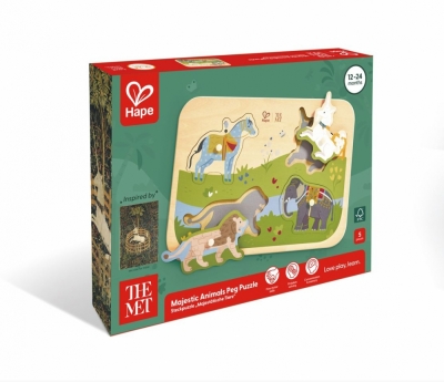 Дървен пъзел, Hape, The Met, Величествени животни, 5 части