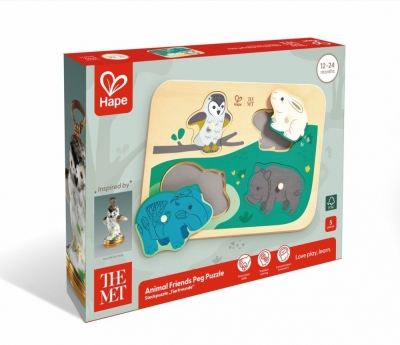 Дървен пъзел, Hape, The Met, Приятели животни, 5 части