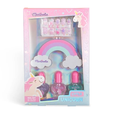 Комплект за маникюр, Martinelia, Еднорог, 6 части
