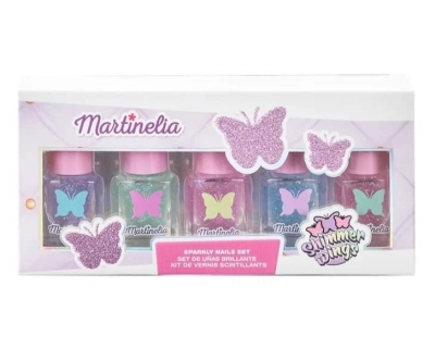 Комплект лакове за нокти, Martinelia, Shimmer Wings, 5 броя