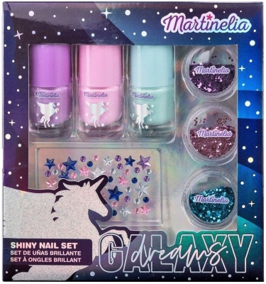 Комплект за маникюр, Martinelia, Галактически мечти, 7 части