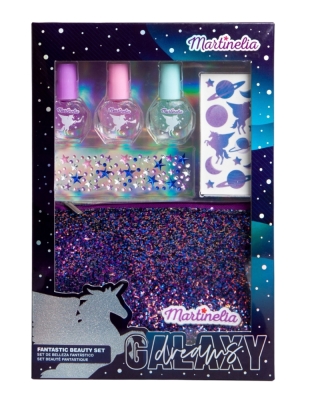 Комплект за маникюр, Martinelia, Галактически мечти, 6 части