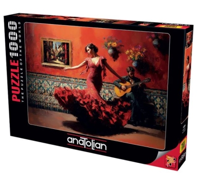 Пъзел, Anatolian, Фламенко, 1000 части