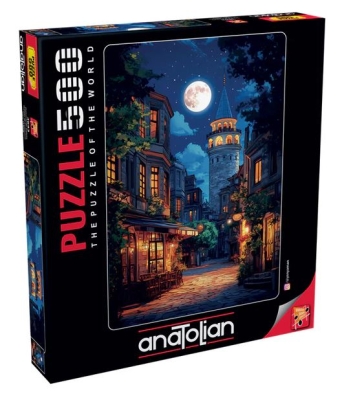 Пъзел, Anatolian, Галата при пълнолуние, 500 части