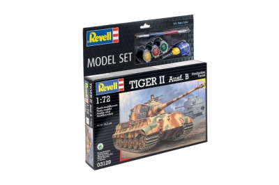 Сглобяем модел, Revell, Танк Tiger II Ausf. B, 144 части