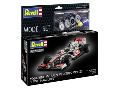 Сглобяем модел, Revell, Автомобил McLaren Mercedes MP4-25 Lewis Hamilton, 103 части