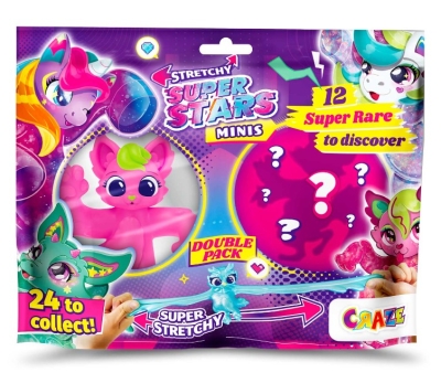Колекционерска фигурка, Craze, Мини разтегливи създания, Minis Double