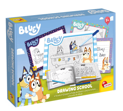 Творчески комплект, Lisciani, Bluey, Училище по рисуване
