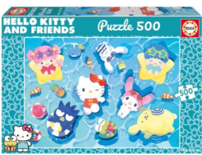 Пъзел, Educa, Hello Kitty, 500 части