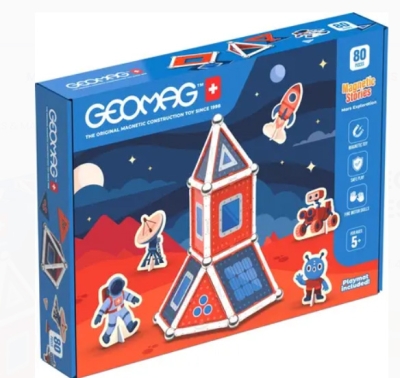 Магнитен конструктор, Geomag, Магнитни истории, Марс, 80 части