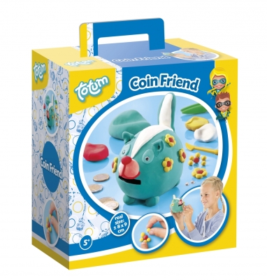 Творчески комплект, Totum, Направи си сам касичка с моделин