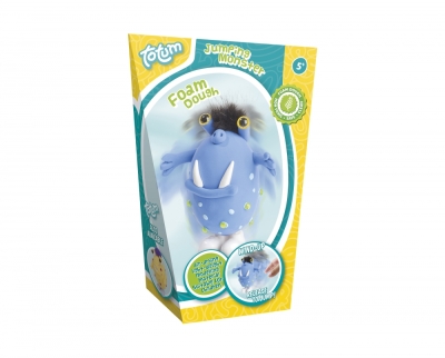 Творчески комплект, Totum, Направи с моделин, Синьо чудовище