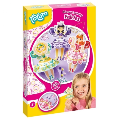 Творчески комплект, Totum, Диамантен гоблен, Феи
