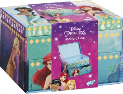 Творчески комплект, Totum, Disney Princess, Декорирай сам кутия за бижута