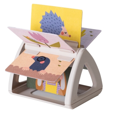 Образователна играчка, Taf Toys, Въртяща бебешка книжка, 21 х 18 х 6 см