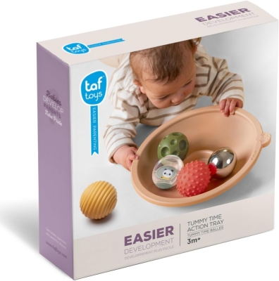 Бебешка играчка, Taf Toys, Купа с 5 сензорни топки