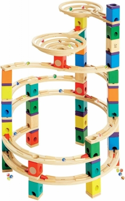Комплект дървена писта, Hape, Quadrilla, Циклон, 198 части