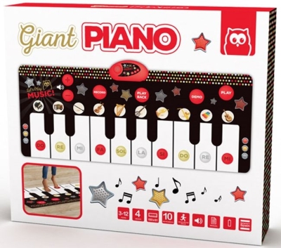Детска играчка, Eurekakids, Пиано за под, 150 х 61 см