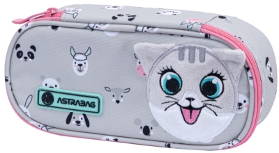 Единичен несесер, Astra, Сладко коте, Без аксесоари, 22 х 9 х 5 см