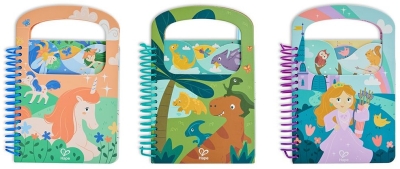 Книжка за рисуване с вода, Hape, 2 части