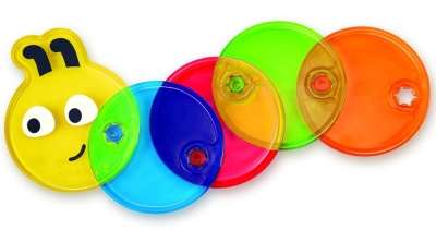 Образователна играчка, Hape, Цветна гъсеница