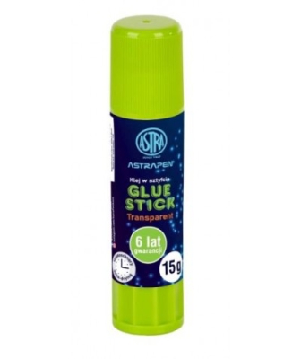 Прозрачно лепило, Astra, Стик, 15 гр.