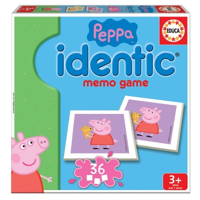 Образователна игра, Educa, Peppa Pig, Еднакви карти