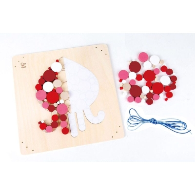 Творчески комплект, Hape, Дървена мозайка, Октопод