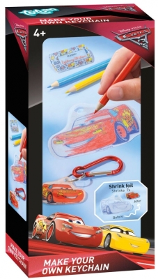 Творчески комплект, Totum, Cars 3, Направи сам ключодържатели