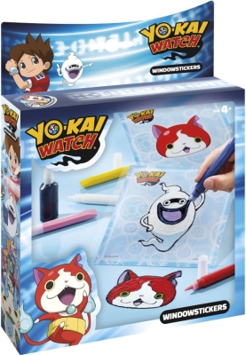 Творчески комплект, Totum, Yo-Kai Watch, Декорирай сам с писалки за стъкло
