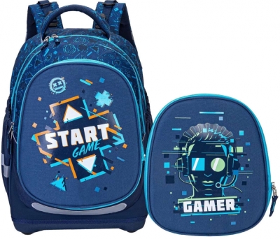 Ученическа раница, Kstationery, Made to Last, Start Game 2в1, 43 x 31 x 18 cm