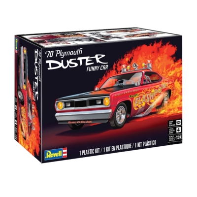 Сглобяем модел, Revell, Плимут Duster 1970, 100 части
