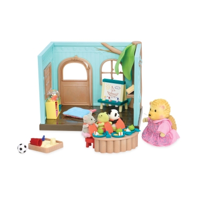 Комплект за игра, Battat, Li′l Woodzeez, Детска ясла