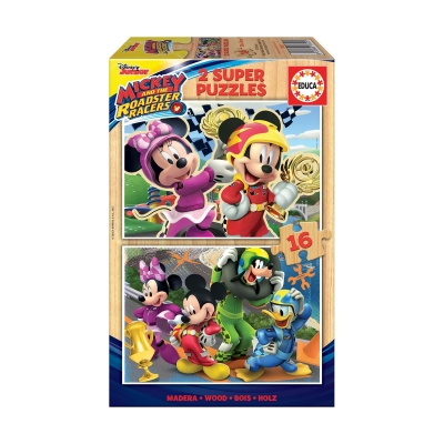 Мики и приятели - пъзел 2х16 части
