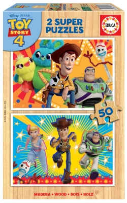 Играта на играчките 4 - пъзел  2х50 части